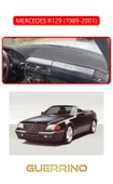 Guerrino  MERCEDES R129 1989-2001TORPİDO KORUMA HALISI KIRMIZI KENAR thumbnail 1