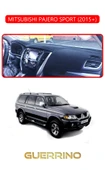 Guerrino  MITSUBISHI PAJERO SPORT 2015+TORPİDO KORUMA HALISI KIRMIZI KENAR thumbnail 1