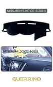 Guerrino  MITSUBISHI L200 2015-2021TORPİDO KORUMA HALISI GRİ KENAR thumbnail 1