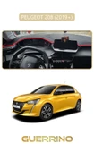 Guerrino  PEUGEOT 208 (2019+)TORPİDO KORUMA HALISI BEJ KENAR thumbnail 1
