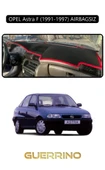 Guerrino  OPEL Astra F 1991-1997 AIRBAGSIZTORPİDO KORUMA HALISI SİYAH KENAR thumbnail 1