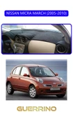 Guerrino  NİSSAN MİCRA MARCH 2005-2010TORPİDO KORUMA HALISI MAVİ KENAR thumbnail 1