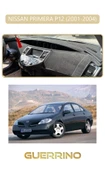 Guerrino  NİSSAN PRİMERA P12 2001-2004TORPİDO KORUMA HALISI BEJ KENAR thumbnail 1