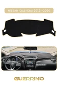 Guerrino  NİSSAN QASHQAI 2013 -2020TORPİDO KORUMA HALISI BEJ KENAR thumbnail 1