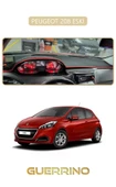 Guerrino  PEUGEOT 208 ESKİTORPİDO KORUMA HALISI BEJ KENAR thumbnail 1