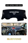Guerrino  OPEL Astra J (2009-2020)TORPİDO KORUMA HALISI SİYAH KENAR thumbnail 1