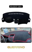 Guerrino  PEUGEOT 206+TORPİDO KORUMA HALISI SİYAH KENAR thumbnail 1