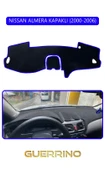 Guerrino  NİSSAN ALMERA KAPAKLI 2000-2006TORPİDO KORUMA HALISI MAVİ KENAR thumbnail 1