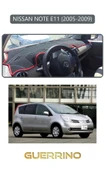 Guerrino  NİSSAN NOTE E11 2005-2009TORPİDO KORUMA HALISI GRİ KENAR thumbnail 1