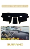 Guerrino  MERCEDES VİTO W639 2003-2014TORPİDO KORUMA HALISI BEJ KENAR thumbnail 1
