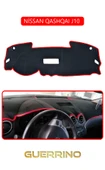 Guerrino  NİSSAN QASHQAI J10 TORPİDO KORUMA HALISI KIRMIZI KENAR thumbnail 1