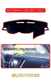 Guerrino  MITSUBISHI L200 2015-2021TORPİDO KORUMA HALISI KIRMIZI KENAR thumbnail 1
