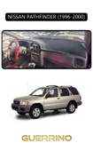 Guerrino  NİSSAN PATHFİNDER 1996-2000TORPİDO KORUMA HALISI SİYAH KENAR thumbnail 1