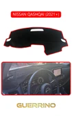 Guerrino  NİSSAN QASHQAI 2021 +TORPİDO KORUMA HALISI KIRMIZI KENAR thumbnail 1