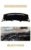 Guerrino  PEUGEOT 2008 (2019-2021)TORPİDO KORUMA HALISI BEJ KENAR thumbnail 1