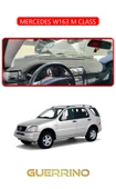 Guerrino  MERCEDES W163 M CLASSTORPİDO KORUMA HALISI KIRMIZI KENAR thumbnail 1
