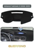 Guerrino  RENAULT Megan 3 (2008-2015)TORPİDO KORUMA HALISI GRİ KENAR thumbnail 1