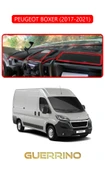 Guerrino  PEUGEOT BOXER 2017 - 2021TORPİDO KORUMA HALISI KIRMIZI KENAR thumbnail 1