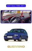 Guerrino  SEAT Ibiza (1998-2001)TORPİDO KORUMA HALISI MAVİ KENAR thumbnail 1