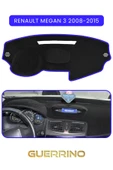 Guerrino  RENAULT Megan 3 (2008-2015)TORPİDO KORUMA HALISI MAVİ KENAR thumbnail 1