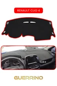 Guerrino  RENAULT Clio 4TORPİDO KORUMA HALISI KIRMIZI KENAR thumbnail 1