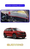 Guerrino  SKODA KODIAQ 2017 +TORPİDO KORUMA HALISI MAVİ KENAR thumbnail 1