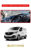 Guerrino  RENAULT TRAFIC (2015-2022) KAPAKLITORPİDO KORUMA HALISI KIRMIZI KENAR thumbnail 1