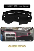 Guerrino  PEUGEOT 307 (2001-2008)TORPİDO KORUMA HALISI SİYAH KENAR thumbnail 1