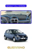 Guerrino  RENAULT Clio 2 EKRANLITORPİDO KORUMA HALISI MAVİ KENAR thumbnail 1