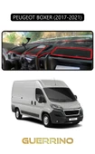 Guerrino  PEUGEOT BOXER 2017 - 2021TORPİDO KORUMA HALISI SİYAH KENAR thumbnail 1