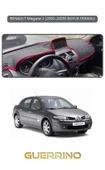 Guerrino  RENAULT Megane 2 (2002–2009) BUYUK EKRANLITORPİDO KORUMA HALISI GRİ KENAR thumbnail 1