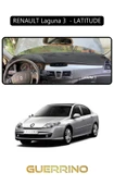 Guerrino  RENAULT Laguna 3  - LATITUDETORPİDO KORUMA HALISI SİYAH KENAR thumbnail 1