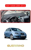 Guerrino  SEAT Toledo (2005-2013)TORPİDO KORUMA HALISI KIRMIZI KENAR thumbnail 1