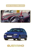 Guerrino  SEAT Ibiza (1998-2001)TORPİDO KORUMA HALISI BEJ KENAR thumbnail 1