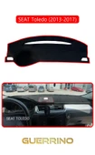 Guerrino  SEAT Toledo (2013-2017)TORPİDO KORUMA HALISI KIRMIZI KENAR thumbnail 1
