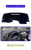 Guerrino  SEAT Leon (2005-2012)TORPİDO KORUMA HALISI MAVİ KENAR thumbnail 1