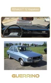 Guerrino  RENAULT 12 - Toros   KAPAKSIZTORPİDO KORUMA HALISI BEJ KENAR thumbnail 1