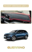 Guerrino  PEUGEOT 3008 ekranlı (2021+)TORPİDO KORUMA HALISI BEJ KENAR thumbnail 1