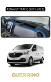 Guerrino  RENAULT TRAFIC (2015-2022)TORPİDO KORUMA HALISI SİYAH KENAR thumbnail 1