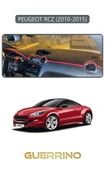 Guerrino  PEUGEOT RCZ 2010 - 2015TORPİDO KORUMA HALISI GRİ KENAR thumbnail 1