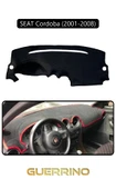 Guerrino  SEAT Cordoba (2001-2008)TORPİDO KORUMA HALISI SİYAH KENAR thumbnail 1