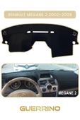 Guerrino  RENAULT Megane 2 (2002–2009)TORPİDO KORUMA HALISI BEJ KENAR thumbnail 1