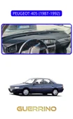 Guerrino  PEUGEOT 405 (1987-1992) ;TORPİDO KORUMA HALISI MAVİ KENAR thumbnail 1