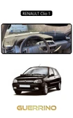 Guerrino  RENAULT Clio 1TORPİDO KORUMA HALISI SİYAH KENAR thumbnail 1