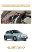 Guerrino  RENAULT Clio 2 USTTEN ÇUKURLUTORPİDO KORUMA HALISI BEJ KENAR thumbnail 1