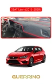 Guerrino  SEAT Leon (2013-2020)TORPİDO KORUMA HALISI KIRMIZI KENAR thumbnail 1