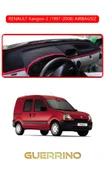 Guerrino  RENAULT Kangoo-2 (1997-2008) AIRBAGSIZTORPİDO KORUMA HALISI KIRMIZI KENAR thumbnail 1