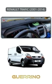 Guerrino  RENAULT TRAFIC (2001-2014)TORPİDO KORUMA HALISI GRİ KENAR thumbnail 1