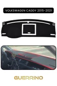 Guerrino  VOLKSWAGEN Caddy (2015-2021)TORPİDO KORUMA HALISI SİYAH KENAR thumbnail 1