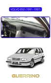 Guerrino  VOLVO 850 (1991-1997)TORPİDO KORUMA HALISI MAVİ KENAR thumbnail 1
